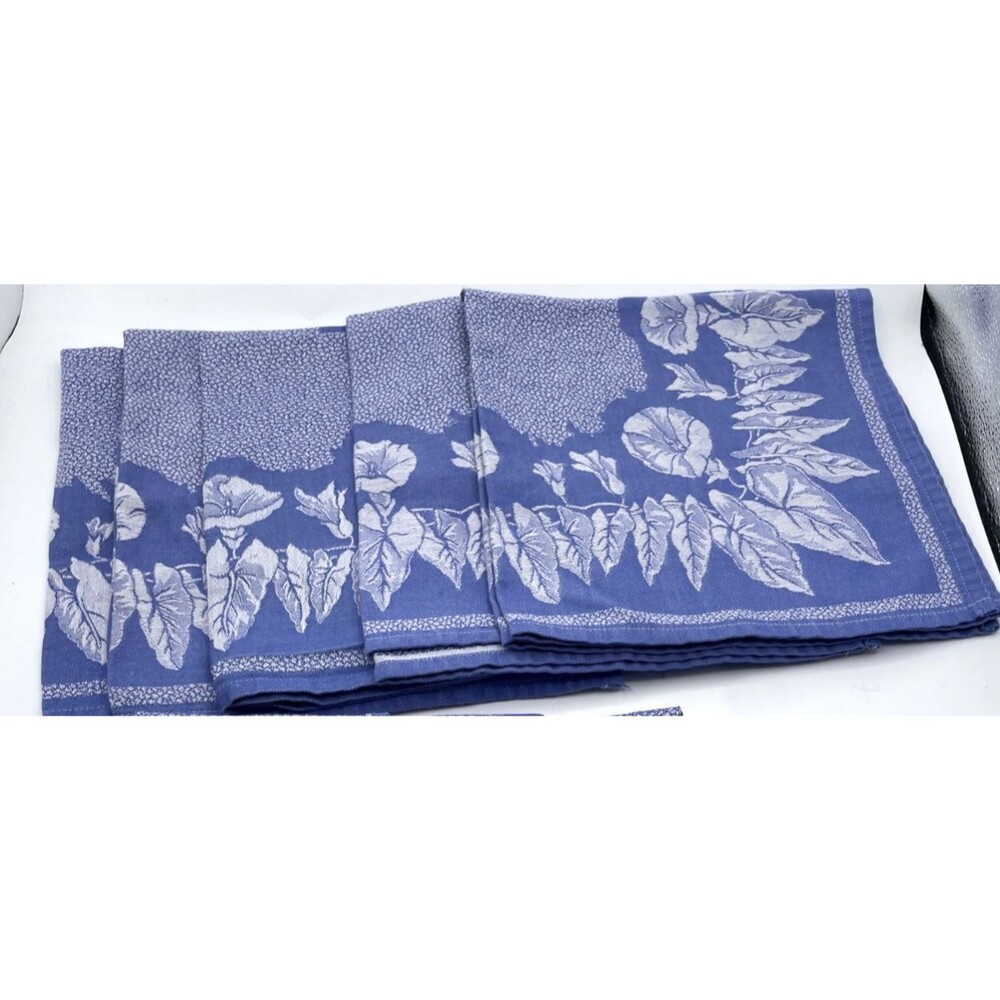 Le Jacquard Français Primrose Bordier Morning Glory 6 Napkins